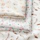 Wafel jersey Veren Digitaal printen – wit,  thumbnail number 5
