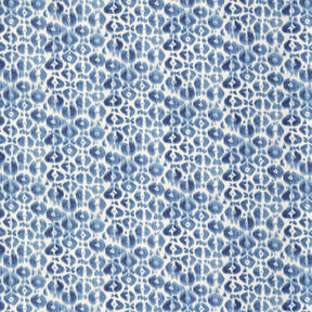GOTS French Terry Batik luipaardpatroon | TCC x LOOKS by Wolfgang Joop – stralend blauw/creme, 