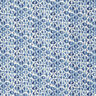 GOTS French Terry Batik luipaardpatroon | TCC x LOOKS by Wolfgang Joop – stralend blauw/creme,  thumbnail number 1
