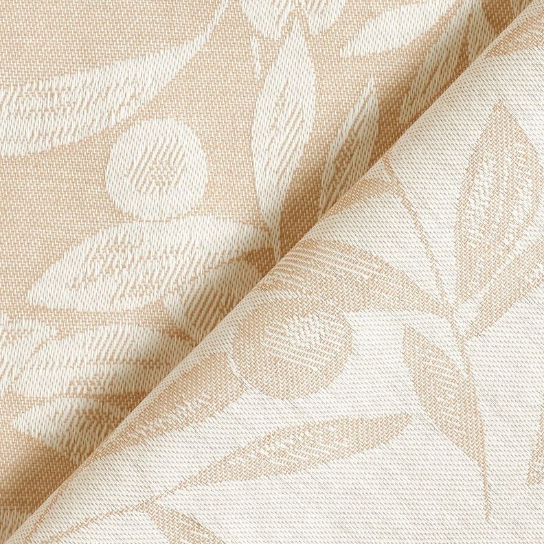 Gecoate katoen Jacquard gecoate olijven – natuur/lichtbeige,  image number 4