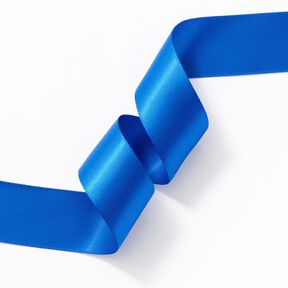 Satijnband [25 mm] – koningsblauw, 