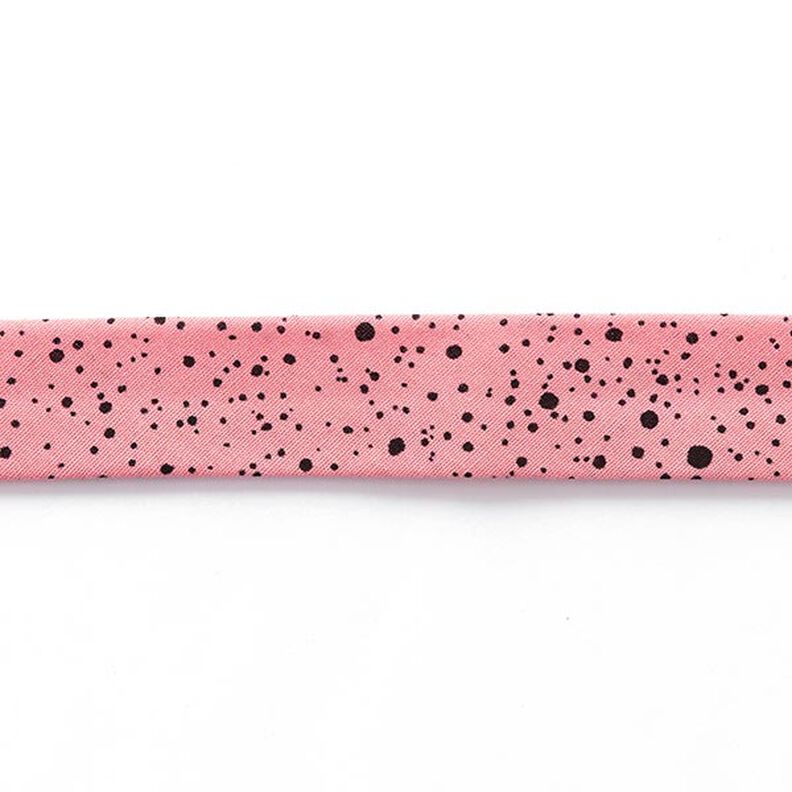Schuine band vlekken [ 20 mm ] – roze/zwart,  image number 2