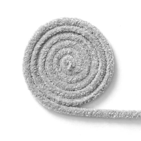 Chenille koord – lichtgrijs, image number 1