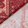 Decostof Half panama Kelim tapijt – karmijnrood,  thumbnail number 4