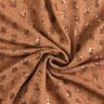 Gebreide stof glitter pailletten vakjes – karamel,  thumbnail number 3