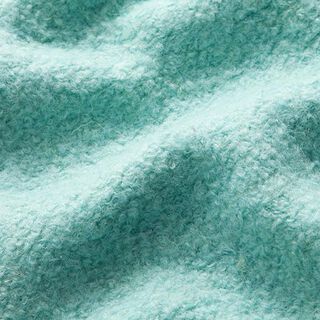 Mantelboucle effen – mintgroen, 