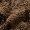 Nepbont Bouclé stof Ruiten – donkerbruin,  thumbnail number 5