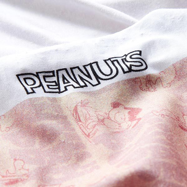 GOTS Katoenjersey Snoopy heeft geluk | Peanuts (TM) – oudroze, image number 5