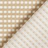 Jacquard jersey viscosemix vakjes – beige/wit,  thumbnail number 4