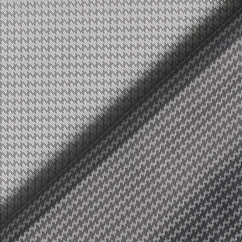 Voeringstof Jacquard Zigzagstrepen – lichtgrijs,  image number 3