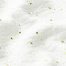 Katoenen mousseline verspreide gouden vlekken – wit/goud,  thumbnail number 2