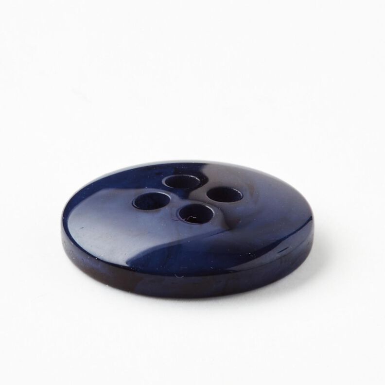 4-gats knoop gemarmerd [Ø 15 mm] – indigo,  image number 3
