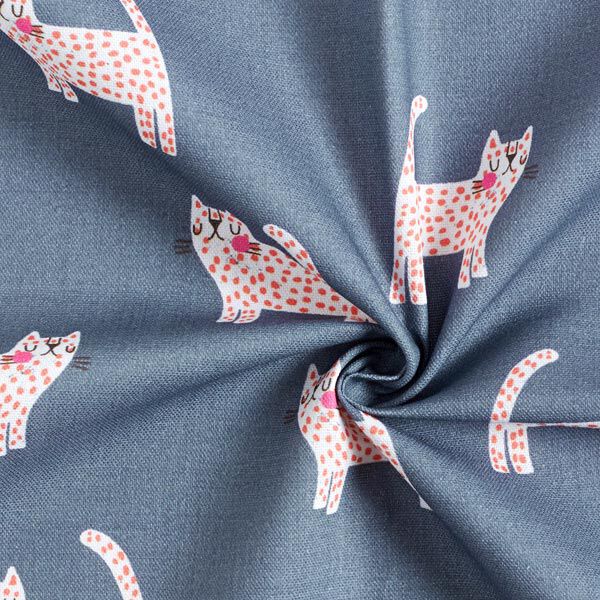 Decostof Half panama Katten – donkergrijs, image number 4