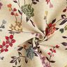Decostof Gobelin Rozenranken – lichtbeige/rood,  thumbnail number 3
