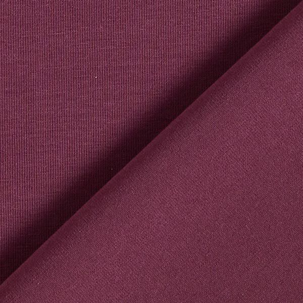 GOTS Katoenjersey | Tula – aubergine,  image number 3