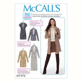 Jas, McCalls 7476 | 32 - 40, 
