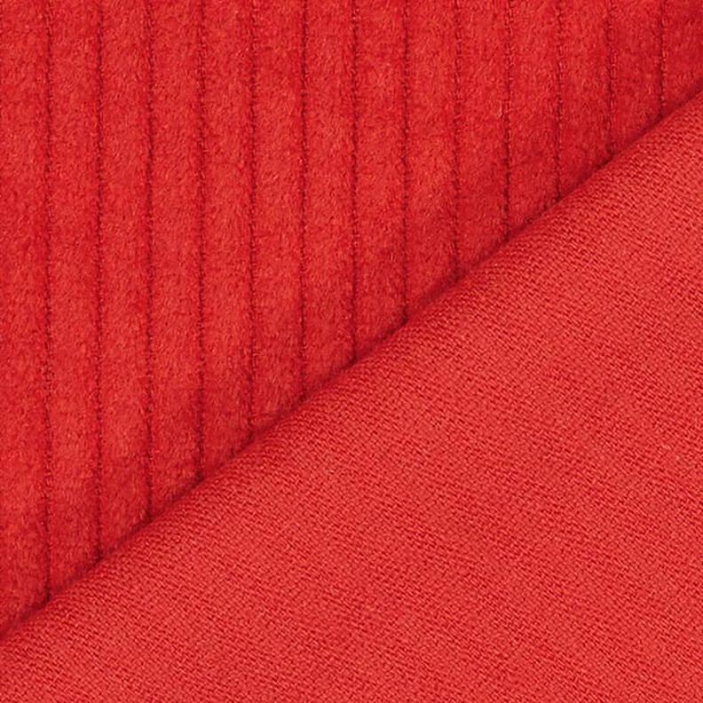 Brede rib voorgewassen Effen – signaalrood,  image number 3