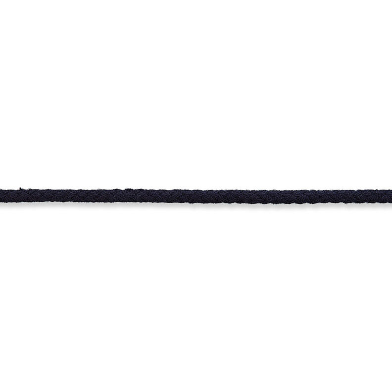 Katoenen koord [Ø 3 mm] – nachtblauw,  image number 2