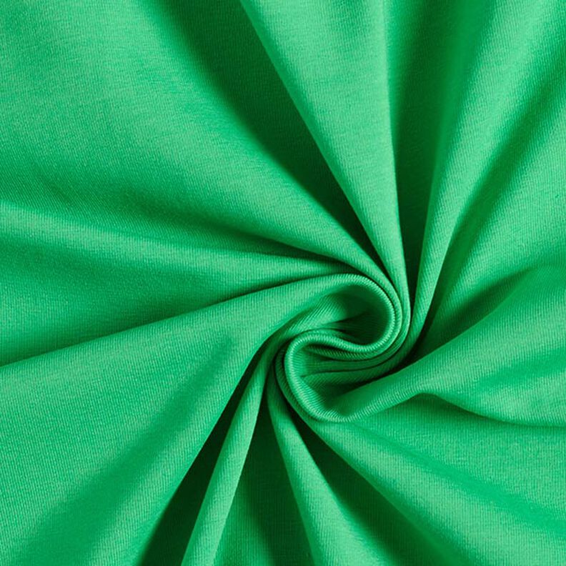 Katoenjersey medium effen – groen,  image number 1