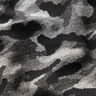 Gebreide jacquard camouflage metallic – zwart/zilver metallic,  thumbnail number 2
