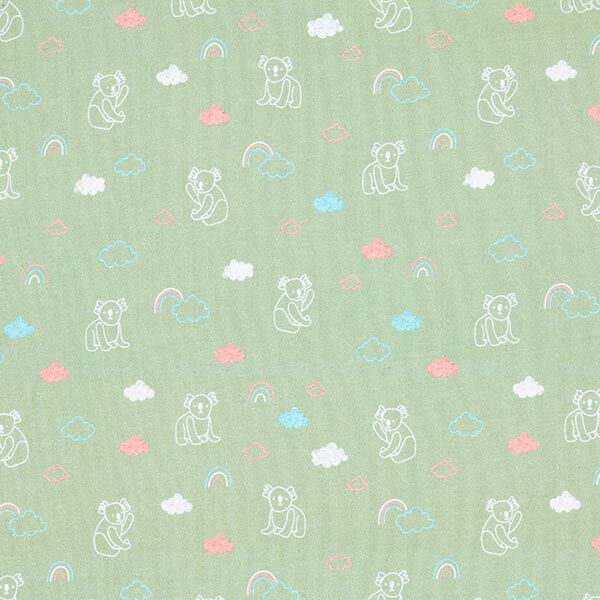 GOTS Katoenjersey Koala | Tula Kids – pastelgroen, image number 1