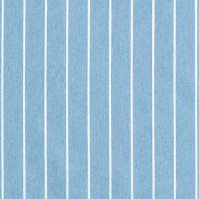 Chambray Strepen – lichtblauw/ecru, 