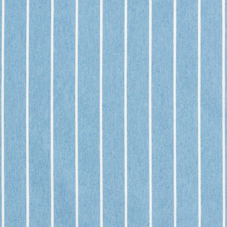 Chambray Strepen – lichtblauw/ecru,  image number 1