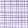 Katoenen stretch ruit – wit/lavendel,  thumbnail number 1