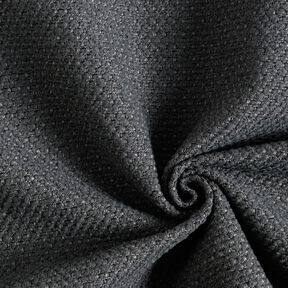 Outdoorstof Bouclé-look – zwart blauw, 