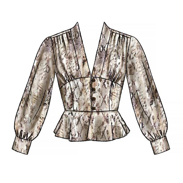 Blouse, McCall‘s 7978 | 40-48, image number 3