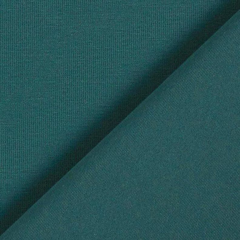 Katoenjersey medium effen – donkergroen,  image number 5