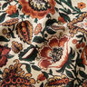 Decostof Gobelin Retrobloemen – lichtbeige/koper,  thumbnail number 2