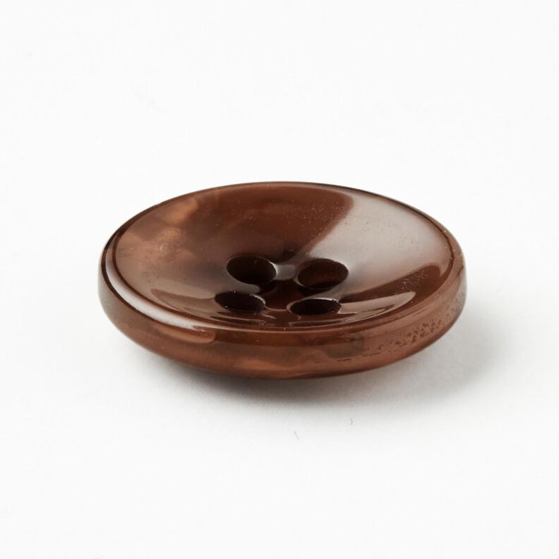 4-gats knoop gemarmerd [Ø 15 mm] – kastanjebruin,  image number 2
