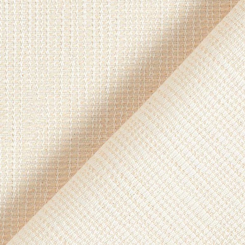 Decostof Jacquard Subtiele ribbels – creme,  image number 3