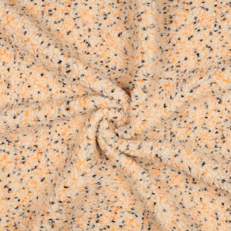 Teddy pluche Tweed Mix | Poppy Fabrics – beige,  image number 4