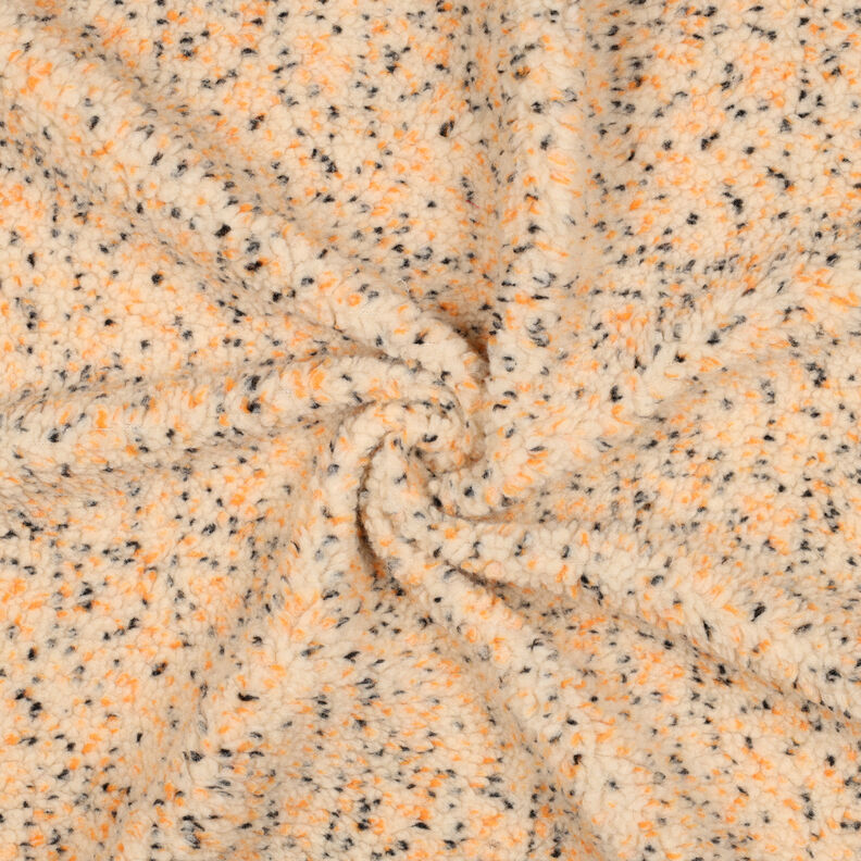 Teddy pluche Tweed Mix | Poppy Fabrics – beige, image number 4