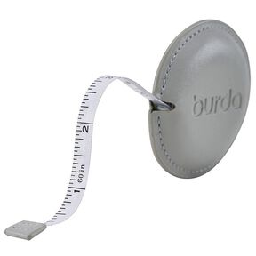 Rol meetlint 150 cm – lichtgrijs | Burda, 
