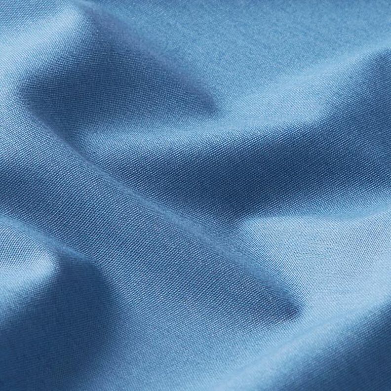 Katoenpopeline Effen – jeansblauw,  image number 2
