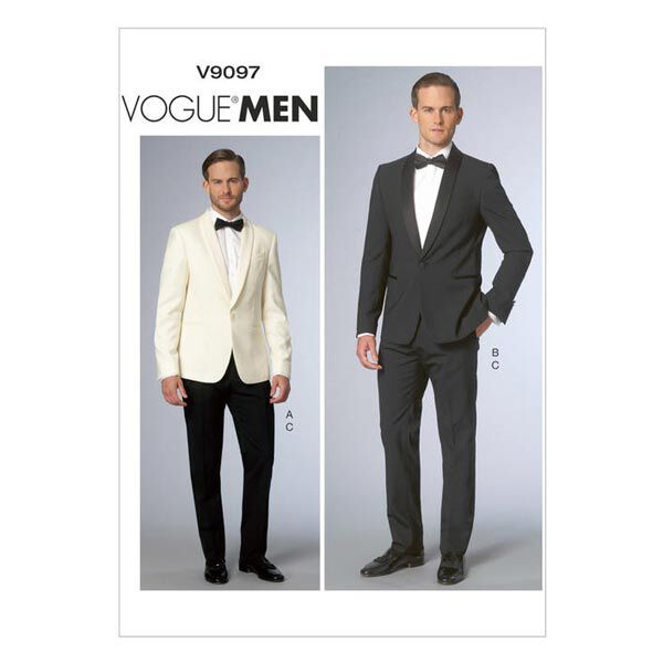 Herenjas|broek, Vogue 9097 | 44 - 56, image number 1