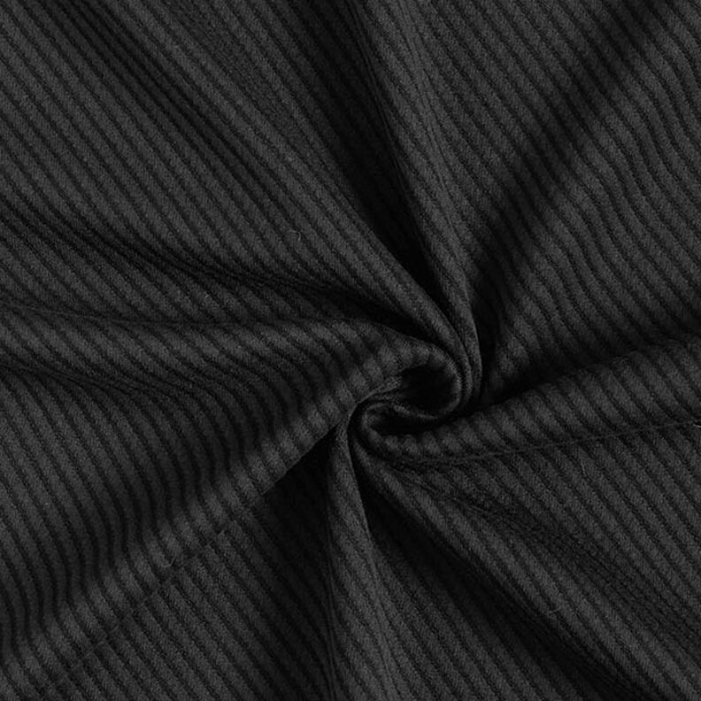 Kostuumstof diagonale structuur – zwart,  image number 3