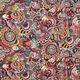 Jacquardstof Gobelin, met motief – wit,  thumbnail number 1