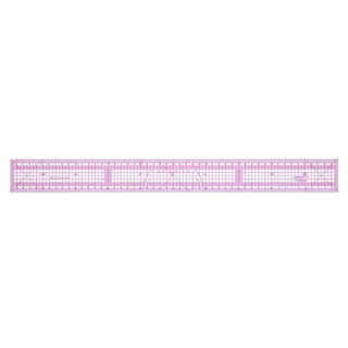 Patchworkliniaal 50 x 5 cm, 