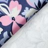 Sommersweat Grote bloemen | Poppy Fabrics – jeansblauw,  thumbnail number 4