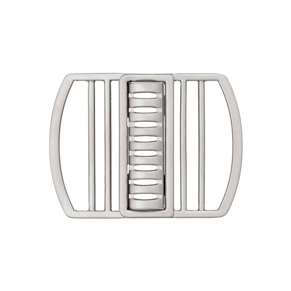Sluiting voor elastische riemen [50 mm] - zilver,  image number 1