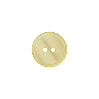 Polyester knoop 2-gats  – lichtgeel, 