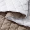 Gewatteerde voering Rhombus – taupe,  thumbnail number 6