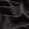 Jerseyjacquard cloqué kabelsteekpatroon – zwart,  thumbnail number 2