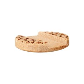 Houten knoop 2-gats – beige, 