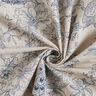 Decostof Half panama romantische pauwen – natuur/blauw,  thumbnail number 3