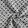Mantelstof ruitjes – wit/zwart,  thumbnail number 4